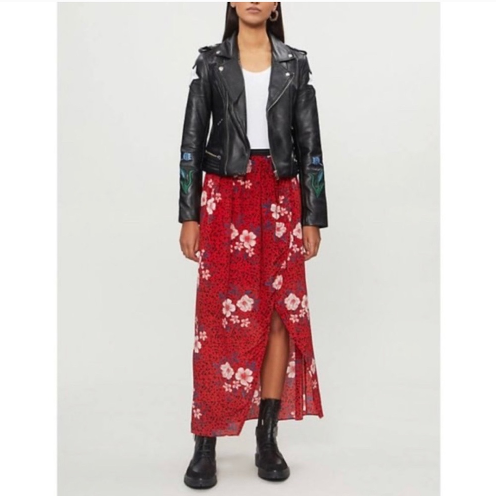 Zadig & Voltaire Josia Pensee silk maxi skirt S / 34